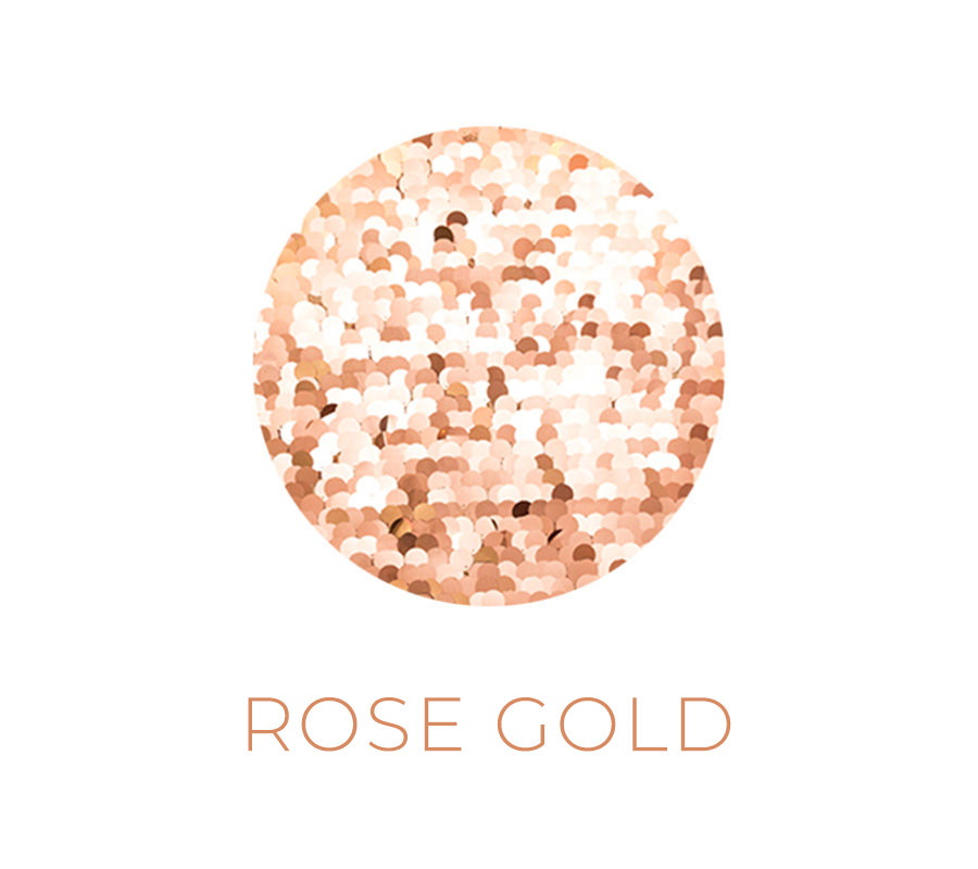 rose gold backdrop